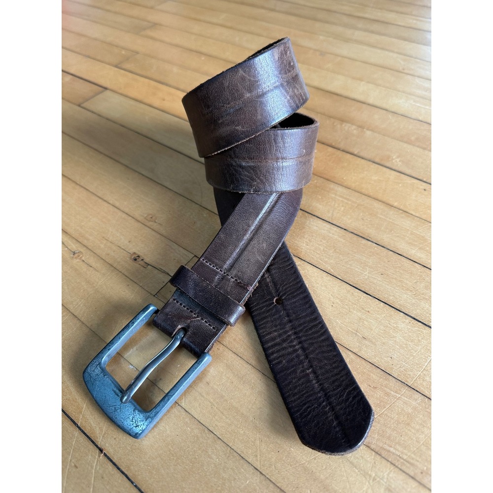 reclaim 1.5" Brown Soft Leather Belt 32